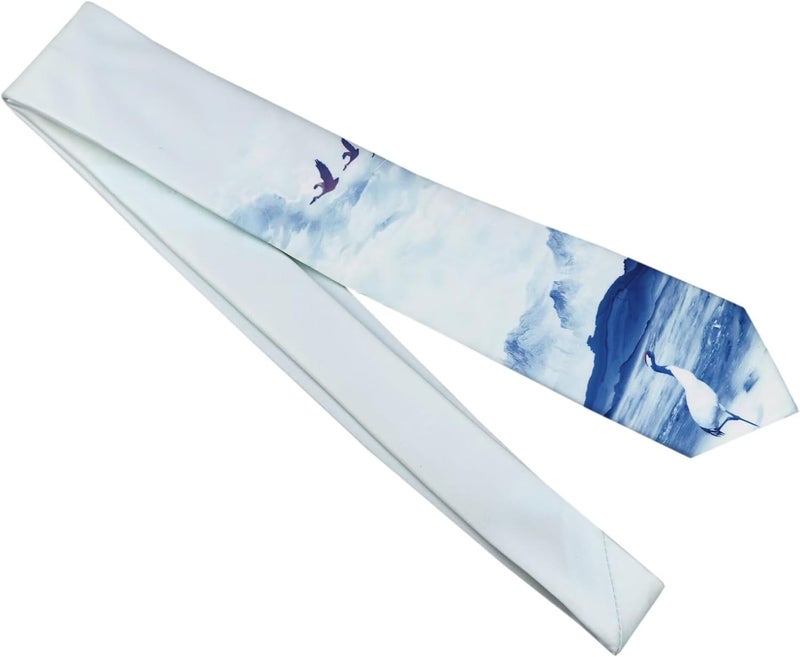 Secdtie Men's Printed Ties Designer Tie for Men Fashion Funny Neckties for Holiday Party - Image 2